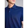 Defacto F9817AXIN131 İndigo Regular Fıt Kısa Kollu Polo Tişört