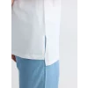 LCW EVERYDAY Beyaz Bisiklet Yaka Baskılı Kadın Tişört