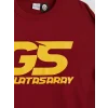 LCW Kids Kırmızı Galatasaray Baskılı Erkek Çocuk Tişört