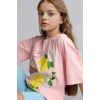 Defacto H5746A8PN69 Pembe 2li Takım Kız Çocuk