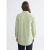 LCW EVERYDAY Yeşil Regular Fit Kadın Gömlek Tunik