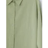 LCW EVERYDAY Yeşil Regular Fit Kadın Gömlek Tunik