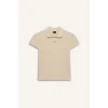 Defacto G7091A8ER233 Ekru Polo Tişört Gabardin Pantolon 2li Takım Erkek Çocuk