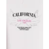 LCW Kids Pembe Taşlı California Baskılı Kız Çocuk Tişört