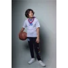 Defacto G7616A8WT34 Beyaz %100 Pamuk NBA Tişört Erkek Çocuk