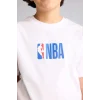 Defacto G7616A8WT34 Beyaz %100 Pamuk NBA Tişört Erkek Çocuk