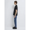 Mavi 0613348-900 Mavi Jeans Baskılı Siyah Tişört