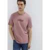 Mavi 0612936-70948 Mavi Logo Baskılı Pembe Tişört