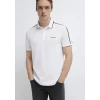 Mavi 0611838-620 Mavi Black Beyaz Polo Tişört