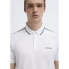 Mavi 0611838-620 Mavi Black Beyaz Polo Tişört