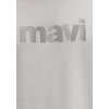 Mavi 0612936-80192 Mavi Logo Baskılı Gri Tişört