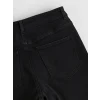LCWAIKIKI Classic Siyah Yüksek Bel Wideleg Kadın Jean Pantolon