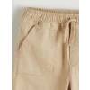 LCW Kids Bej Beli Lastikli Erkek Çocuk Jogger Pantolon