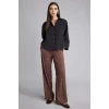 Defacto E8235AXBN151 Kahve Wıde Leg Yüksek Bel Modal Pantolon