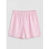 LCW Kids Pembe Baskılı Kız Çocuk Şortlu Pijama Takımı