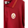 LCW Kids Kırmızı Polo Yaka Galatasaray Baskılı Erkek Çocuk Tişört