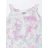 LCW Kids Karışık Halter Yaka Batik Desenli Kız Çocuk Atlet