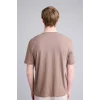 Defacto V7699AZBN571 Kahve NEW REGULAR FIT %100 Pamuk Basic Tişört