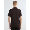 LCW Vision Kahverengi Polo Yaka Erkek Tişört