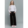 Defacto G6350A8BK34 Siyah Wide Leg Pantolon Kız Çocuk