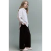 Defacto G6350A8BK34 Siyah Wide Leg Pantolon Kız Çocuk