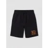 LCW Kids Siyah Galatasaray Baskılı Erkek Çocuk Şort