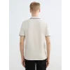 SOUTHBLUE Bej Polo Yaka Erkek Tişört