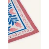 Defacto E6168AXPN1 Pembe Çiçek Desenli Saten Fular