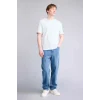 Defacto V7699AZBE174 Mavi NEW REGULAR FIT %100 Pamuk Basic Tişört