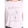 Defacto H7610AXPN671 Pembe Regular Fıt Bisiklet Yaka Floral Kısa Kollu Tişört
