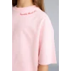 Defacto H5745A8PN186 Pembe Sweatshirt Kumaşı 2li Takım Kız Çocuk