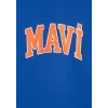 Mavi 6610418-70907 Mavi Logo Baskılı Mavi Tişört