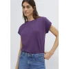 Mavi 1614177-70666 Bisiklet Yaka Mor Basic Tişört