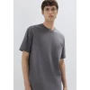 Mavi 066248-85309 Cep Detaylı Gri Basic Tişört
