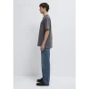 Mavi 066248-85309 Cep Detaylı Gri Basic Tişört