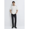 Mavi 0612689-70057 Mavi Black Omuz Detaylı Ekru Tişört