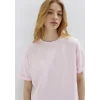 Mavi 1613884-70513 Mavi Logo Baskılı Pembe Tişört