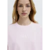 Mavi 1613884-70513 Mavi Logo Baskılı Pembe Tişört