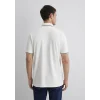 Mavi 0612648-70057 Yaka Detaylı Beyaz Polo Tişört