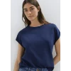 Mavi 1614177-70497 Bisiklet Yaka Lacivert Basic Tişört