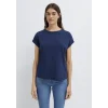 Mavi 1614177-70497 Bisiklet Yaka Lacivert Basic Tişört