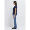 Mavi 1614177-70497 Bisiklet Yaka Lacivert Basic Tişört