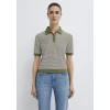 Mavi 1614310-91729 Çizgili Yeşil Polo Tişört