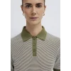 Mavi 1614310-91729 Çizgili Yeşil Polo Tişört