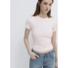 Mavi 1614180-89200 Pembe Basic Crop Tişört