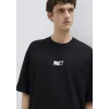 Mavi 0613377-900 Me Baskılı Siyah Tişört