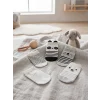 LCW baby Ekru Desenli Erkek Bebek Patik Çorap 5li