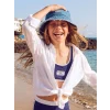LCW ACCESSORIES Mavi Kız Çocuk Denim Bucket Şapka
