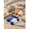 LCW baby Yeşil Erkek Bebek 5li Patik Çorap