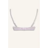 Defacto F5037AXPR337 Mor Dantelli Simli Dantel Kapsız Pedsiz Balensiz Triangle Bra